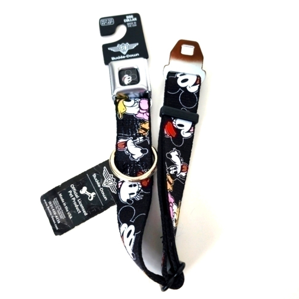Disney Buckle Down Dog Collar Medium